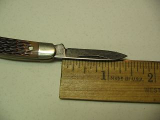 Vintage Camillus N.  Y.  Gran ' Pa 2 Blade Pocket Knife 4