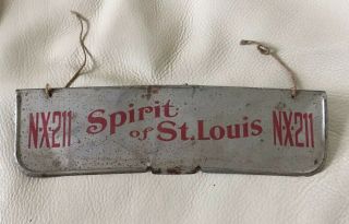 Vintage Marx Toys Spirit Of St.  Louis,  Wing Tin Toy Airplane Wing,  Replacement