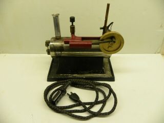 Vintage Ind - X Electric Steam Engine (complete And In Good)