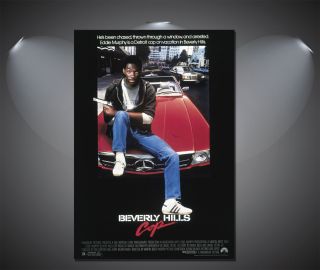 Beverly Hills Cop Eddie Murphy Vintage Movie Poster - A1,  A2,  A3,  A4 Available