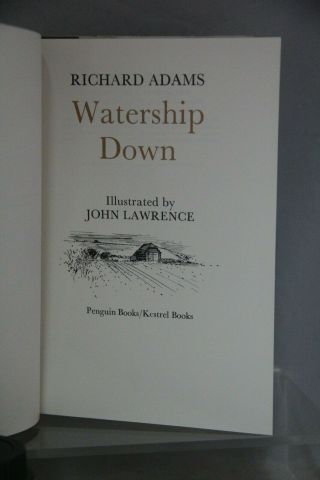 1976 Watership Down Illustrated Edition 7