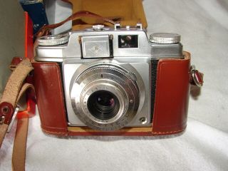 VINTAGE 35MM CAMERA AGFA SILETTE L MADE IN GERMANY CASE INSTRUCTIONS 2
