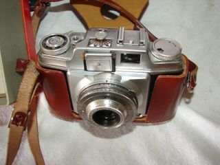 VINTAGE 35MM CAMERA AGFA SILETTE L MADE IN GERMANY CASE INSTRUCTIONS 3