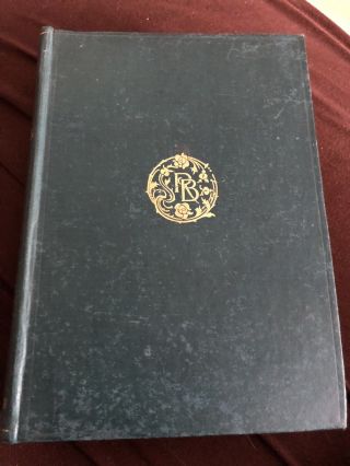 Vintage Book.  The Poetical Of Robert Browning Hand Signed