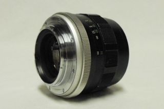 OEM MINOLTA MC Rokkor - PF f/1.  4 58mm Prime Lens SLR Film Camera Micro DSLR w/Caps 3