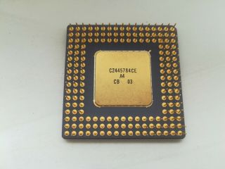 Intel 486DX - 50,  SX710,  Intel 80486,  Vintage CPU,  GOLD 2