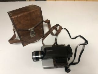 Kodak Xl55 Vintage 8 Movie Camera With Carrying Case