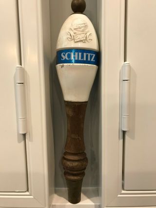 Schlitz Beer Tap Handle 10.  5 