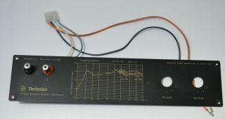 Technics Sb - 7000a Vintage Speaker Terminal Black Panel