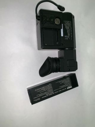 RCA CKC021 Color Video Camera And Bag 11 - 88MM Lens Viewfinder Camcorder Vintage 7