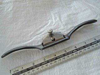Vintage No:51 Curved Sole Cast Iron Spokeshave Refinished Foreign (german?)