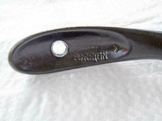 Vintage No:51 Curved Sole Cast Iron Spokeshave Refinished FOREIGN (German?) 4