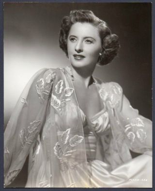 Barbara Stanwyck Sexy Actress Vintage Orig Photo By Whitey Schafer W.  Stamp