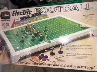 Vintage Tudor Electric Football Game Model 500 - Barely