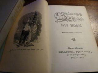 Artemus Ward; His Book - Historical Cartoons Civil War Era 1862 - 1st Ed Carleton