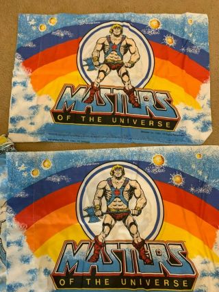 Vintage 1983 Masters Of The Universe Motu Complete Full Sheet Set