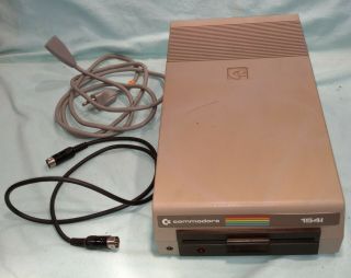 Commodore 1541 Floppy Disc Drive.  Compatible With Vic - 20 And Commodore 64