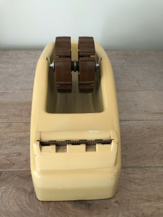 Vintage Scotch 3m C - 22 Heavy Duty Tape Dispenser 2 Narrow Rolls Or 1 Wide Roll