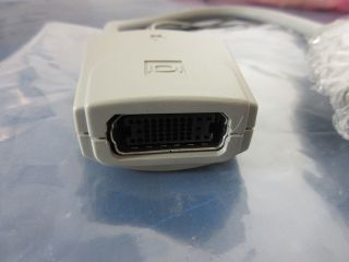 Apple Macintosh AudioVision display adapter HDI45 to DB15,  ADB,  590 - 0793 - A 3