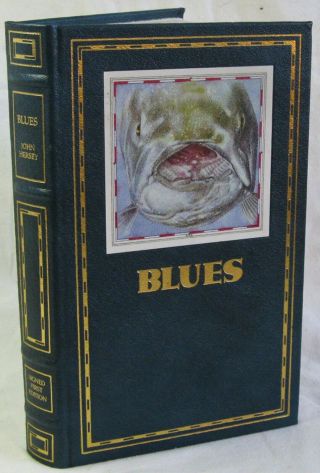 Johnhersey.  Blues.  Franklin Lib. ,  Signed 1st Ed,  Full Leather