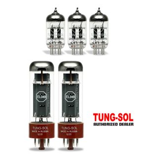 Tung - Sol Tube Upgrade Kit For Marshall Mark Ii Jmp 50 Watt Amps El34b/12ax7