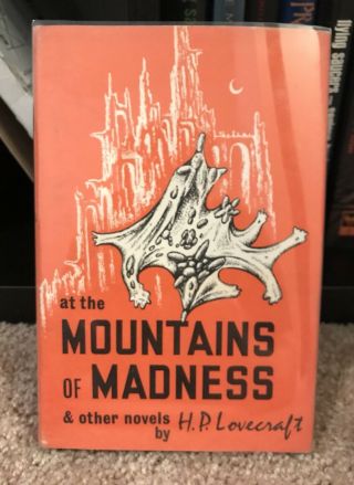 At The Mountains Of Madness H.  P.  Lovecraft Arkham House 1964 2nd Printing
