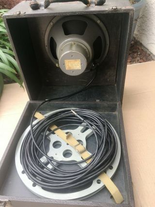 Vintage Bell & Howell Filmosound 179 Cabinet Speaker 16 Ohm 25 Watt