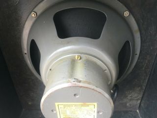 Vintage Bell & Howell FilmOsound 179 Cabinet Speaker 16 Ohm 25 Watt 2
