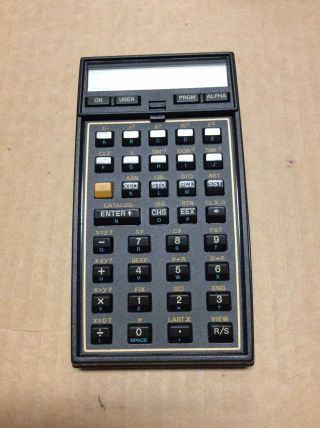 Hewlett Packard Scientific Calculator Hp - 41cx (missing Battery Cover)