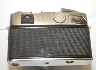 Vintage Yashica IC Lynx 5000E Rangefinder 45mm f/1.  8 Lens Camera & Leather Case 4