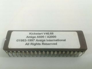 Kickstart V40.  68 Rom Chip For Commodore Amiga A500 A2000