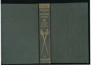 The Man In The Iron Mask Alexandre Dumas P F Collier & Son 15 Hardcover Book
