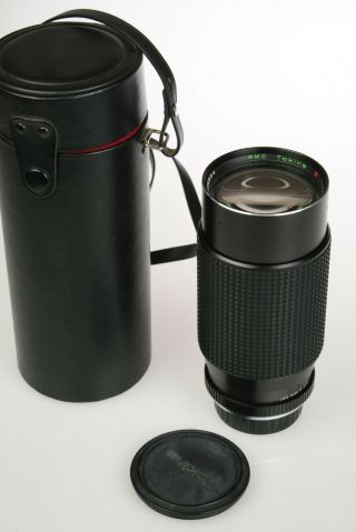Rmc Tokina 70 - 210mm F3.  5 Zoom Lens Pentax K Mount Japan Coated W/caps,  Case Ex,