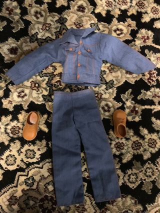 Vintage Kenner Six Million Dollar Man Adventure Outfit Undercover