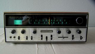 Kenwood Kr 7070a Stereo Receiver With Wood Case.
