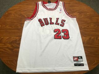 Mens Vintage Nike 1984 Michael Jordan Chicago Bulls Basketball Jersey Size Xl