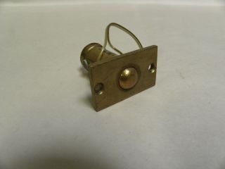 Vintage Brass Ball Door Activated Light Switch (a4)