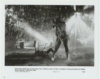 Vintage 1985 Mad Max Beyond Thunderdome Mel Gibson Paul Larsson Press Photo