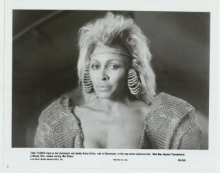 Vintage 1985 Mad Max Beyond Thunderdome Sexy Tina Turner Press Photo Film Still