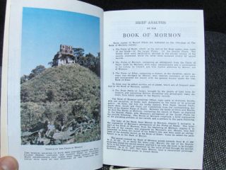 THE BOOK OF MORMON Blue Angel Moroni 1980 Vintage Collectable LDS 8