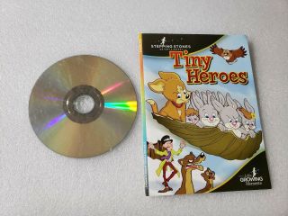 Vtg 5 Family Friendly DVDs Stepping Stones Life ' s Growing Moments Tiny Heroes 2