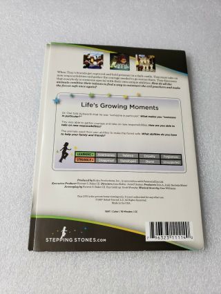 Vtg 5 Family Friendly DVDs Stepping Stones Life ' s Growing Moments Tiny Heroes 3
