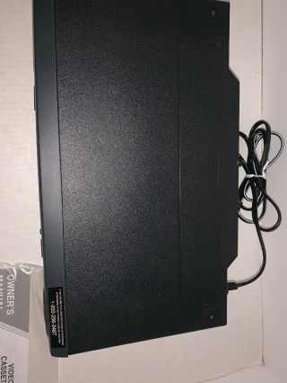 EMERSON EWV601B VCR VHS Player 4 head HI - FI stereo Video cassette Recorder 8