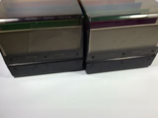 Vintage Multi Color Storage Cases SRW Minidex 78 Floppy Disk File Box 5