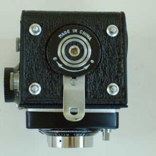 Rare Vintage Pearl River TLR Twin Lens Reflex Camera W/ Case 5