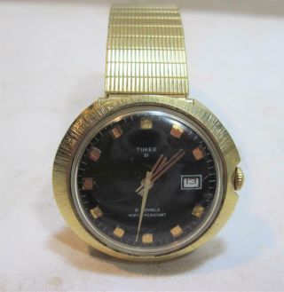 Vintage Timex 21 Jewels Water Resistant Men 