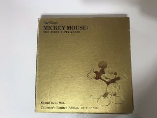 Mickey Mouse : The First 50 Years Limited Edition 8 Sound Film No 1051