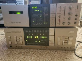Pioneer Sx - 9 Receiver 125 Wpc.  Pioneer Ct - 9r Cassette Tape Deck For Parts/repair