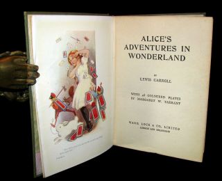 1920 Rare Book - Alice ' s Adventures in Wonderland illustrated by Margaret Tarrant 4