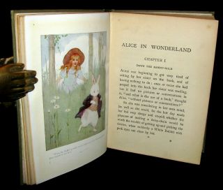 1920 Rare Book - Alice ' s Adventures in Wonderland illustrated by Margaret Tarrant 6
